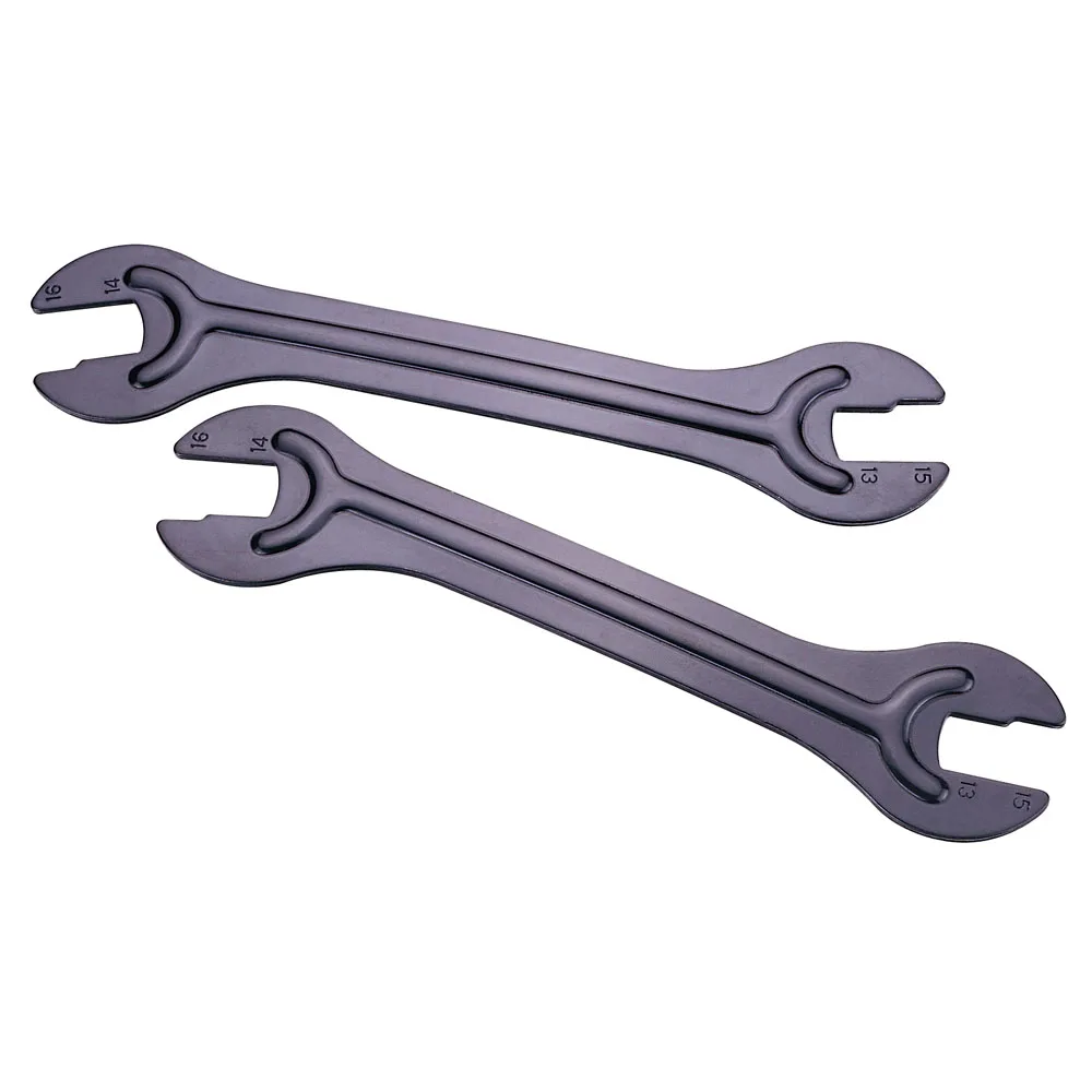 IceToolz 0502 Bicycle Hub Cone Wrench Spanner Set 2 Pieces 13,14,15,16mm Sk5 Steel Bicycle Repair Tools Bike Shop Tools