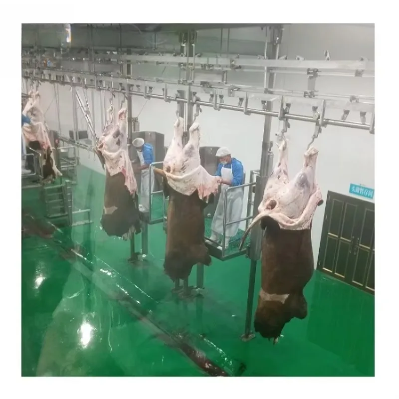 100 Per Day Halal Cattle Slaughter Line Cattle Slaughter Machine for Abattoir