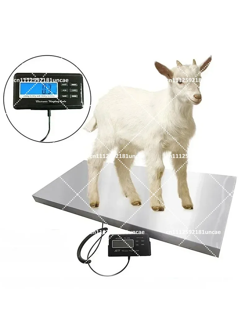 Digital Livestock Scale 300kg - High Precision Chicken Weighing Scale for Farm Use