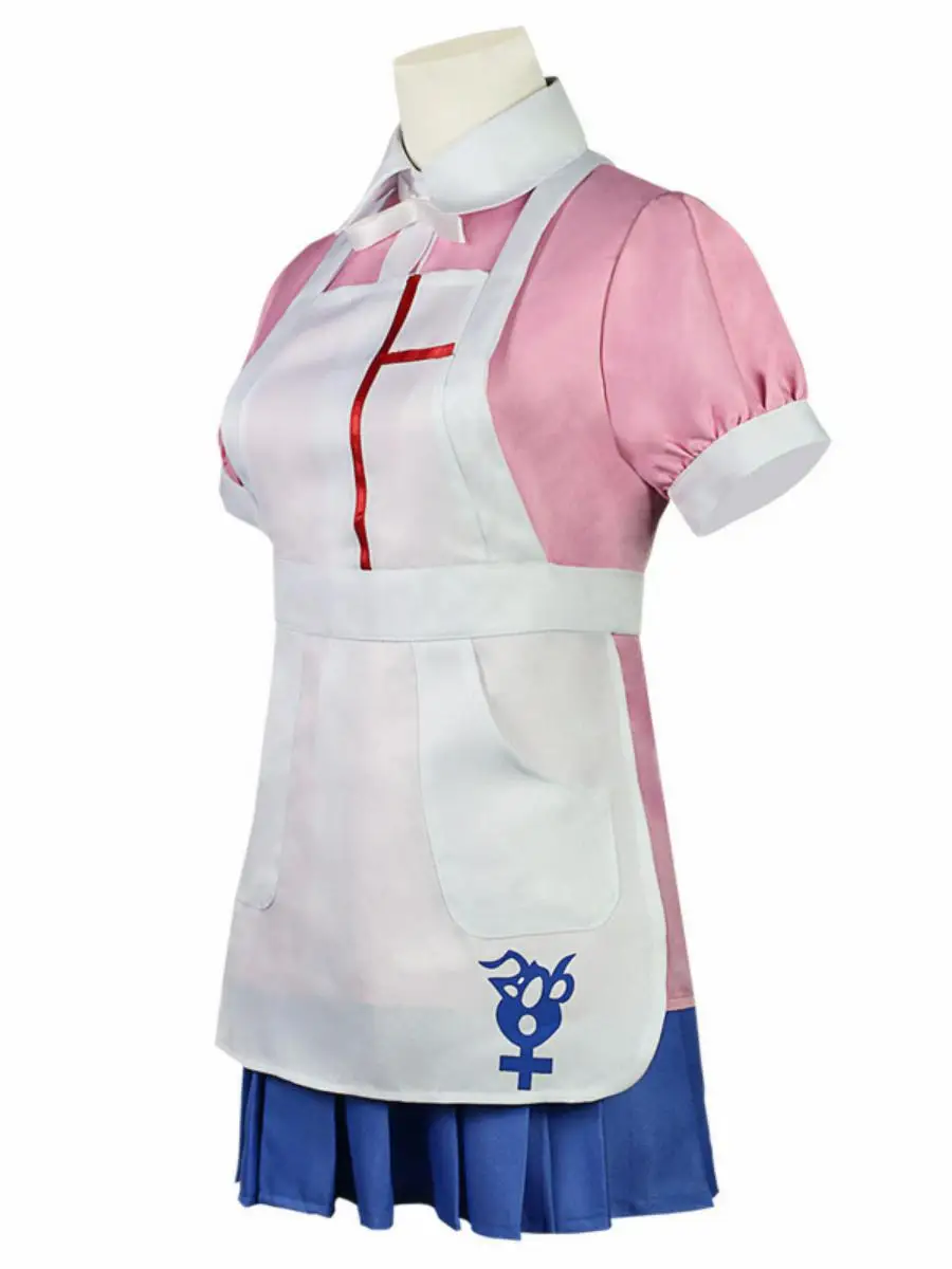 Nouveau loween Cosplay Costume école orm femme de chambre Costume Fem Waitr tenue Sinoball roue danse 2 Super Crime bois Mikan