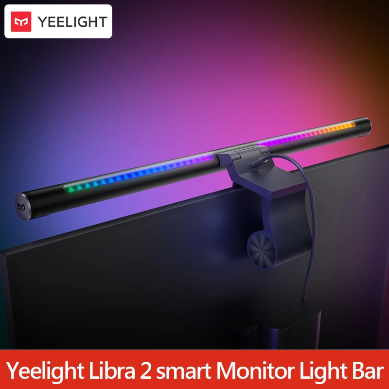 Yeelight Global Version Libra 2 Smart Monitor Light Bar Computer Monitor Hanging Lamp Reading Eye Protection Lamp APP Control
