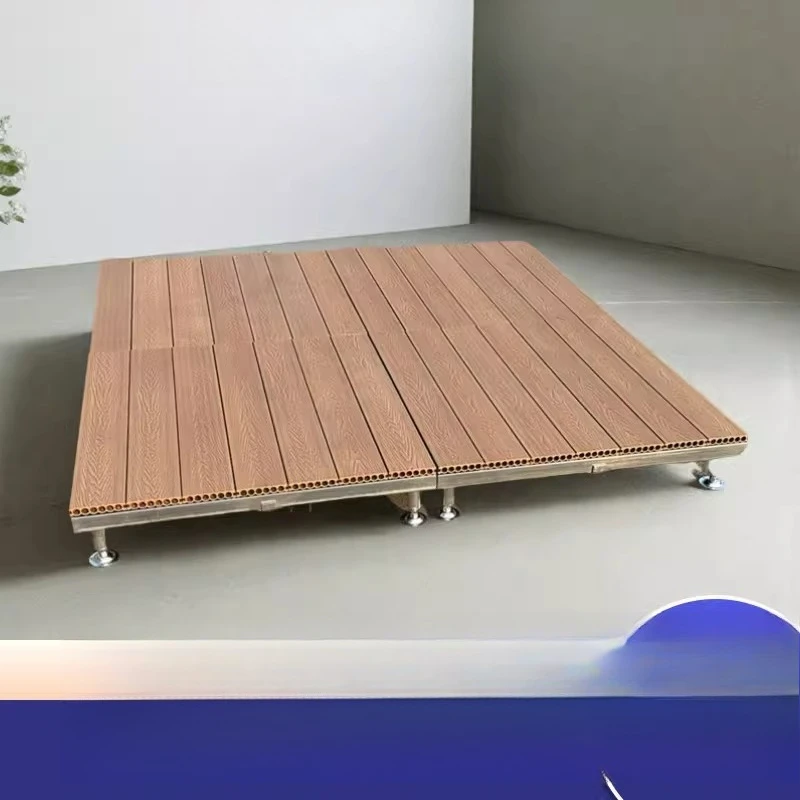Prefabricated wood fr Plastic wood floor Modular, outdoor fr Anti-corrosion wood fr Outdoor camping floor tent