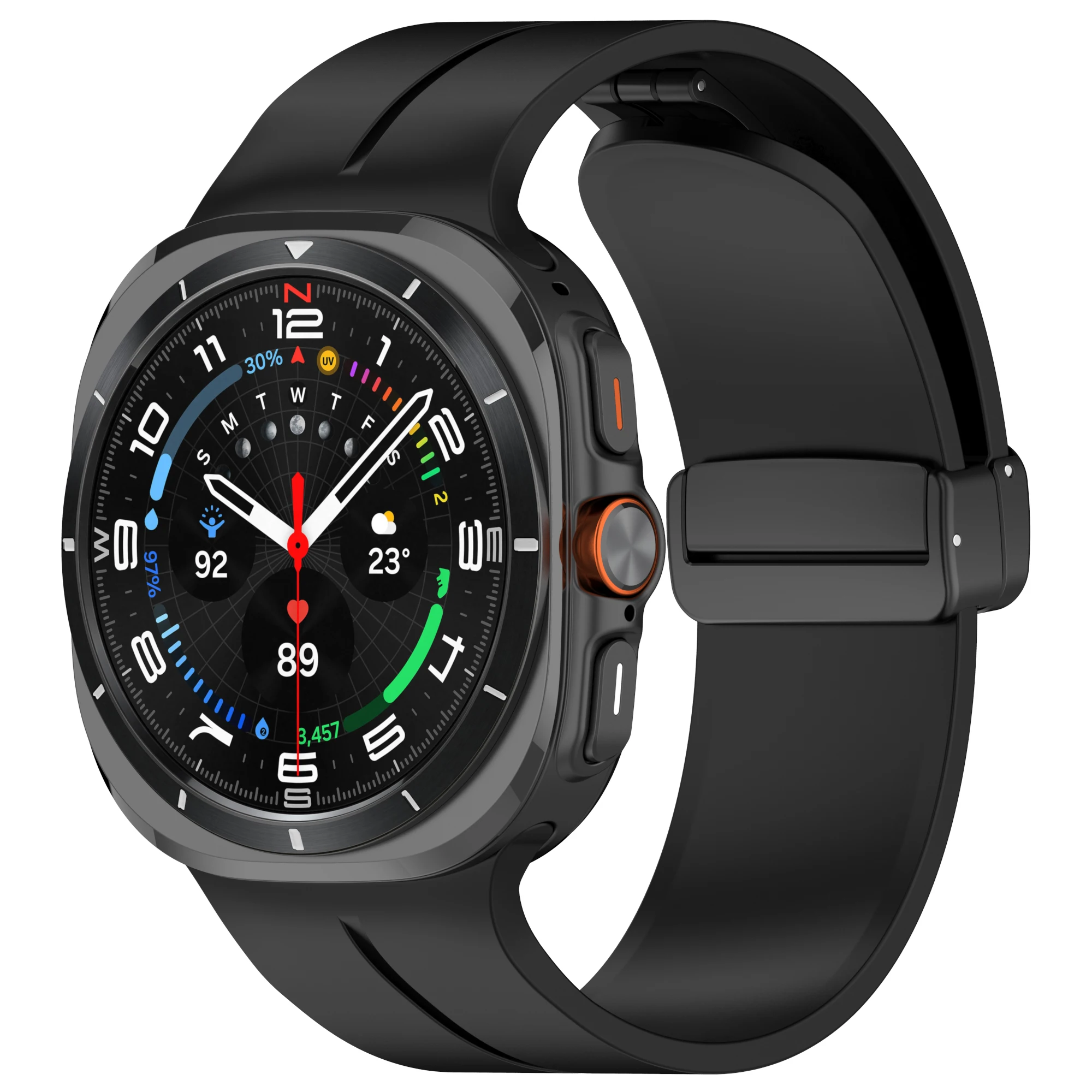 D-K Pulseira para relógio Samsung Galaxy, pulseira ultra, pulseira smartwatch, pulseira esportiva, 47mm