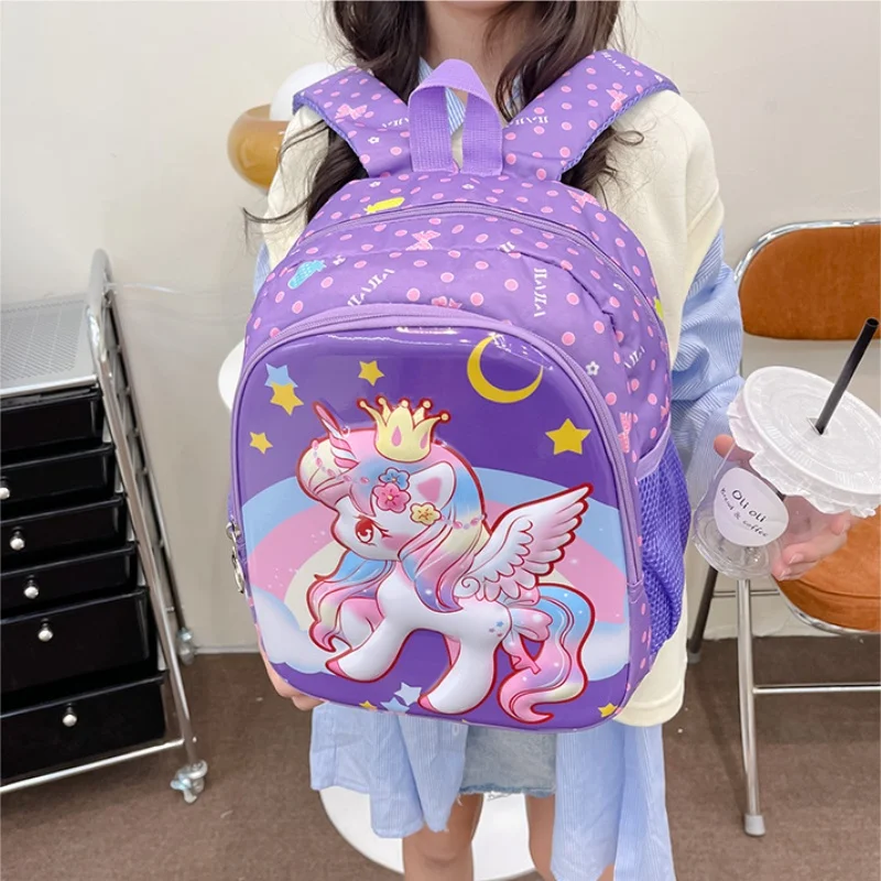 3D EVA Hardshell Children Cartoon Small Backpacks In Kindergarten New Sweet Girls Unicorn Boys Elephant Fashion School Bags Hot