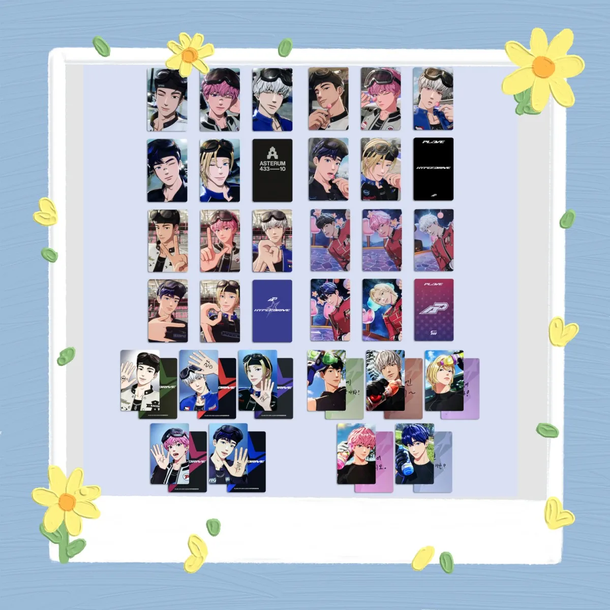 New Arrival Plave Idol Group 5/40Pcs/Set Glossy Lomo Cards Bamby Noah Hamin Drawing Towel SW Ver Selfie Photocards Fans Gifts