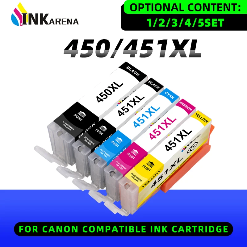 PGI-450 PGI 450 CLI 451 Compatible Ink Cartridge For Canon PIXMA IP7240 MG5440 MG5540 MG6440 MG6640 MG5640 MX924 MX724 IX6840