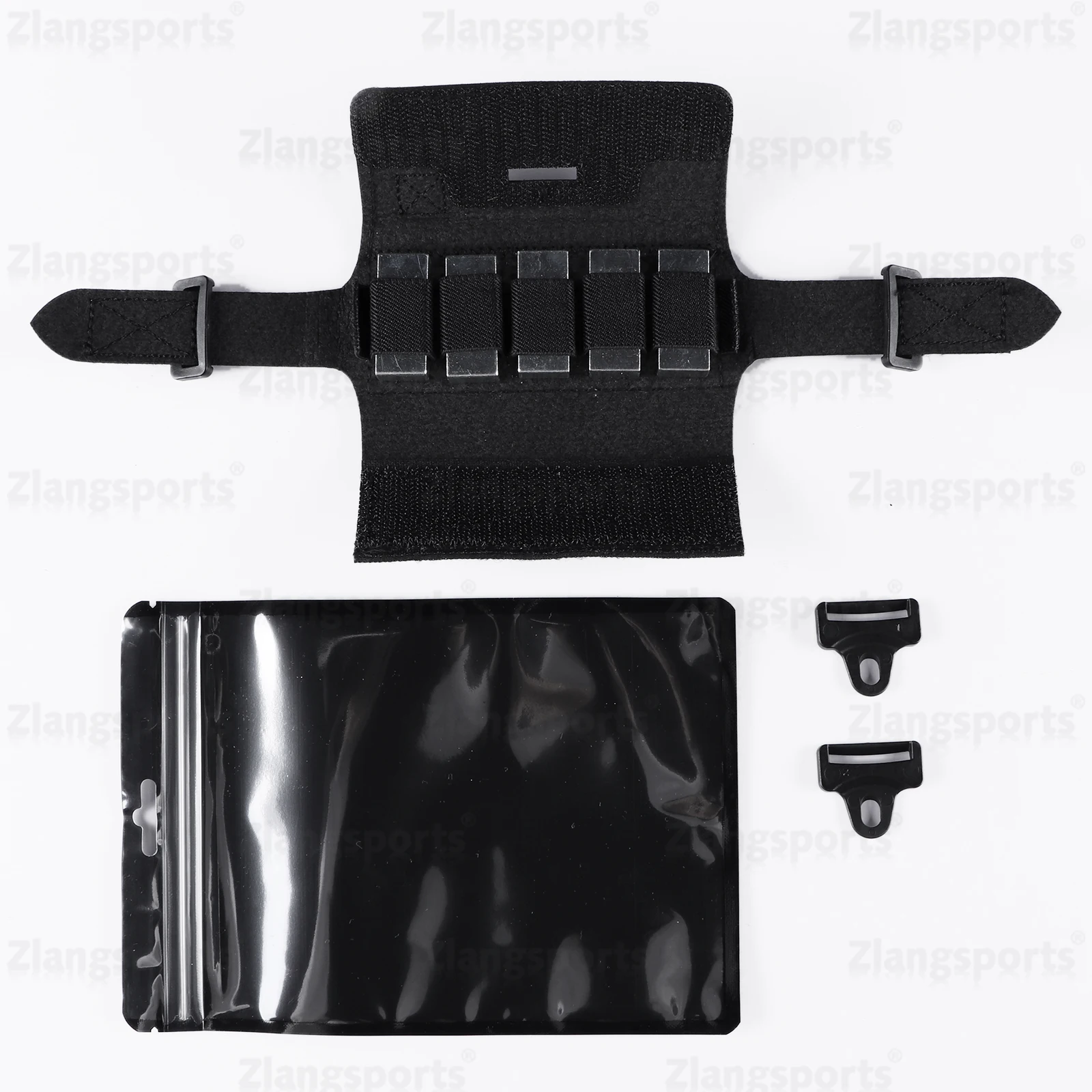 Torba obciążeniowa do hełmu taktycznego z 5 blokami, kompatybilna z hełmami OPS-Core Fast BJ PJ MH do aktywności airsoftowych i outdoorowych.