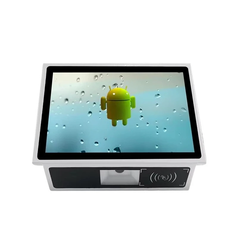 Betaal POS-machine afrekenpagina venster touch Pos eindpunt met printerscanner kassa