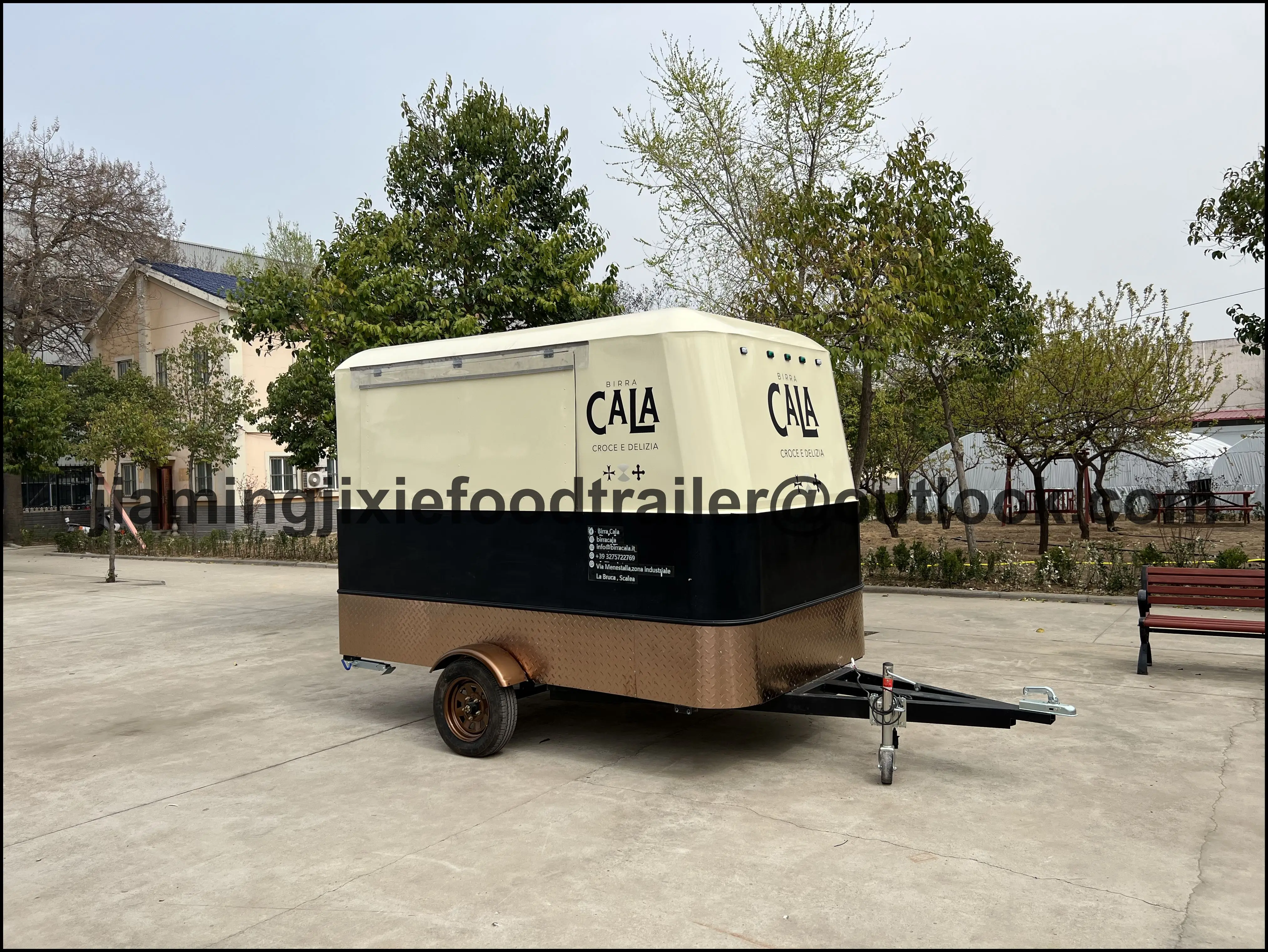 

China One-Stop Mobile Food Trailer Manufacturer Fully Equipped Mobile Pizza Fast Food Trucks Purchase for Sale