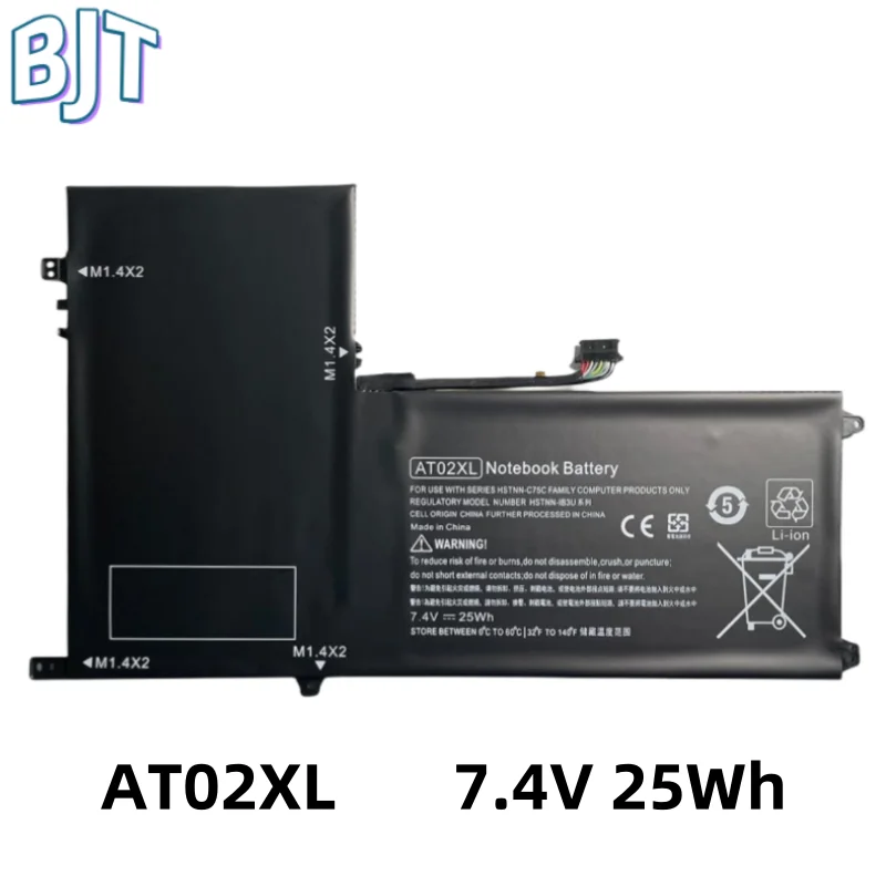 

New AT02XL Laptop Battery For HP Elitepad 900 G1 Tablet HSTNN-C75C HSTNN-IB3U AT02025XL 685987-001 HSTNN-DB3U 7.4V 25Wh