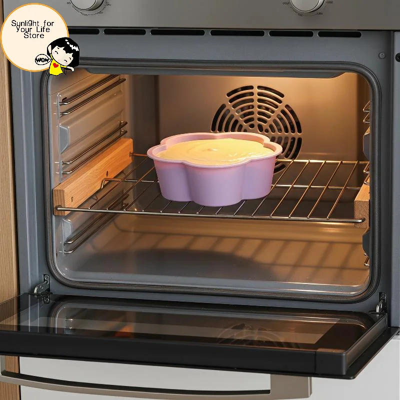 HOT!Flower Shaped Silicone Cak - Kitchen Baking Pans ulasan dan harga