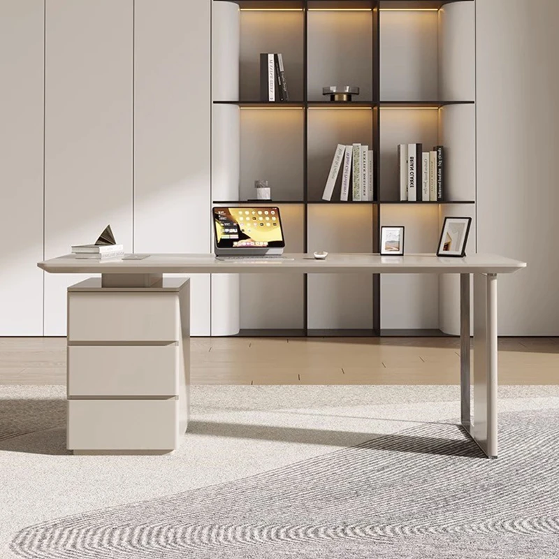 Desktop Modern Office Desks Monitor Storage Luxury Hutch Supplies Computer Desks Extender Boss Silla Escritorio Office Furniture