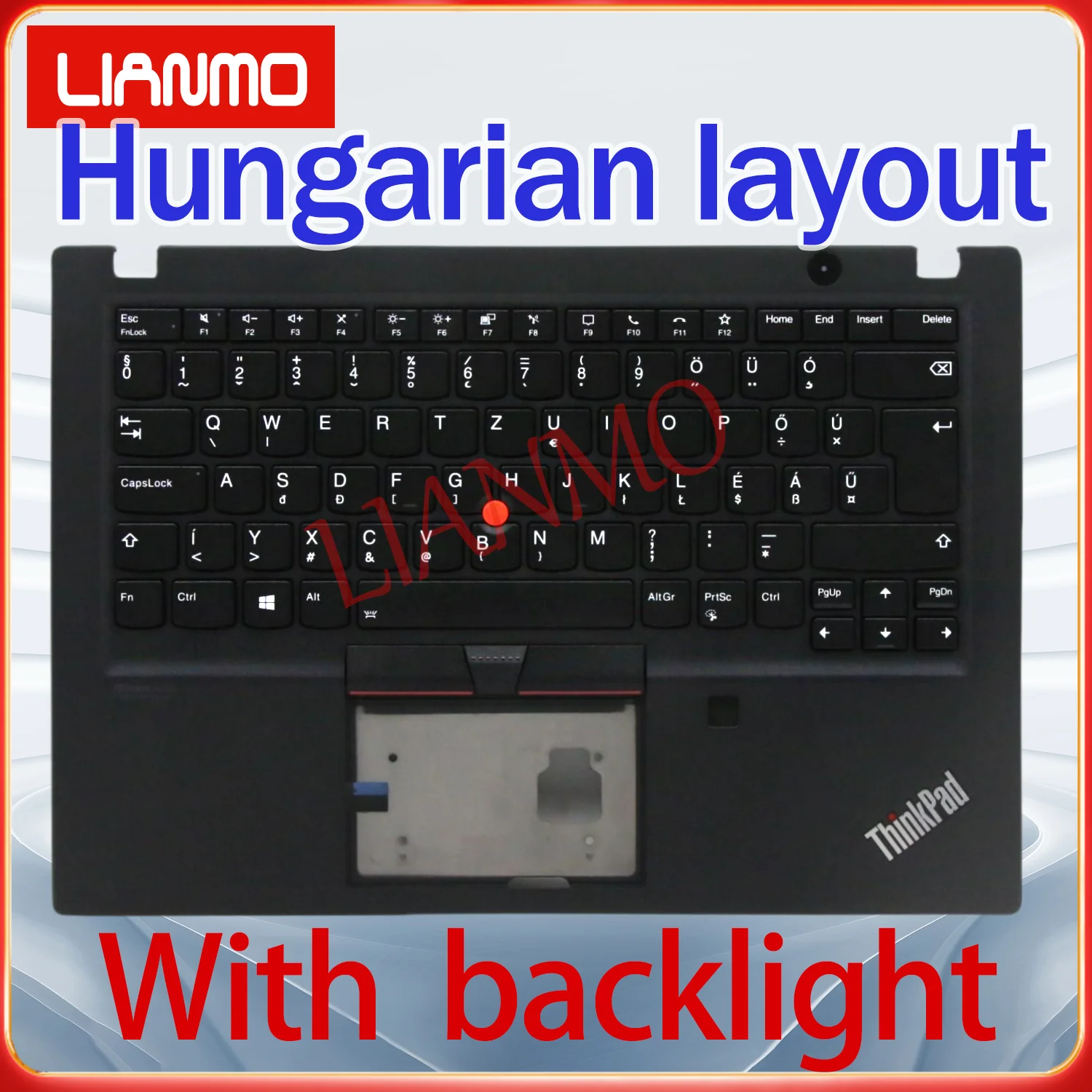 Greece/Hebrew/Hungarian layout for Lenovo ThinkPad T14s Gen1/P1 Gen3/X1 Extreme 3rd Gen/X1 Extreme Gen3 C-shell Backlit Keyboard