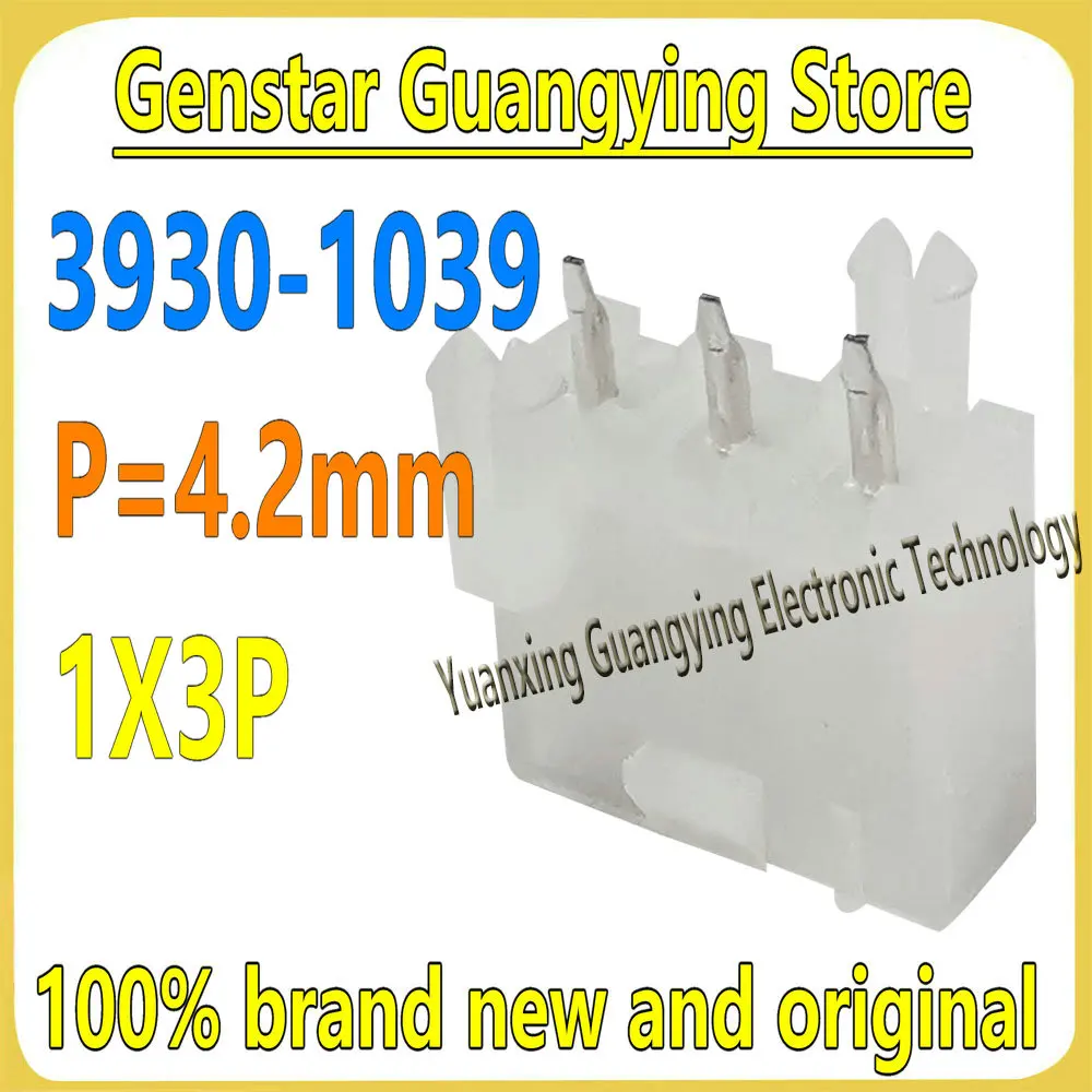 (10 pcs) 39-30-1039 3930-1039 39301039 3P 4.2mm Pitch Pin Header Single Row Male Pin 100% Brand New & Original