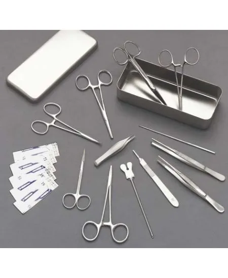 MINOR SURGERYs SET 13 PCS , Boite de chirurgie mineure , Caja de Cirugia Menor