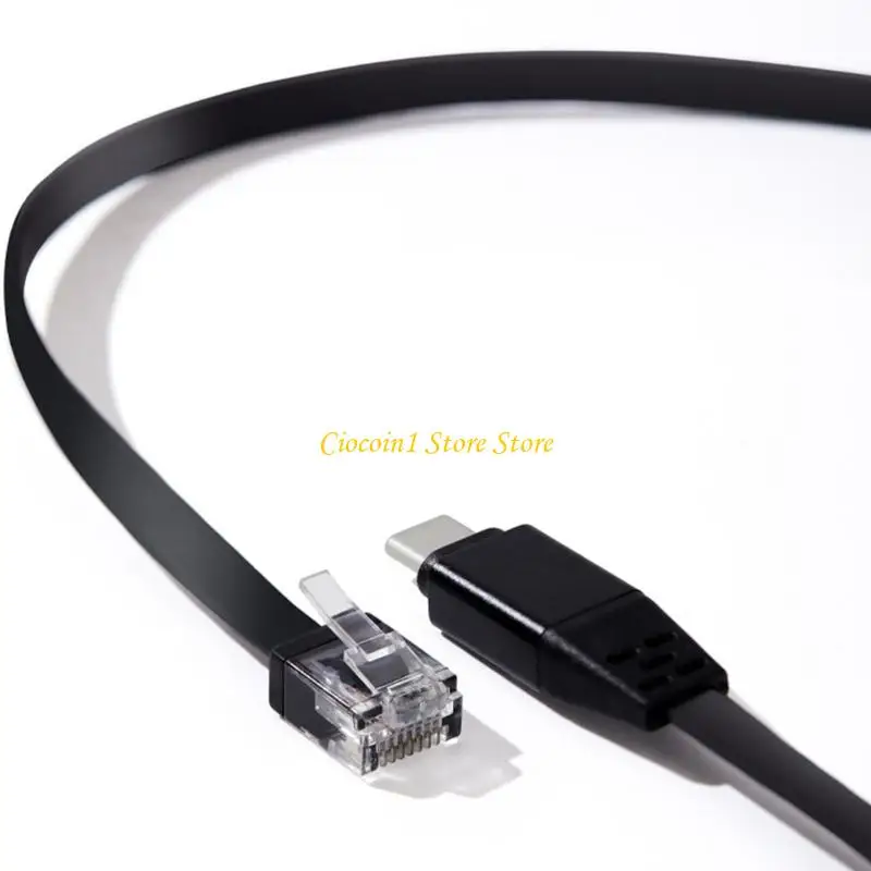 A3PC Travel Friendly Fast Speed USB C To RJ45 Ethernet Converter Reliable Internet Adapter For Smartphones Tablets Office Use