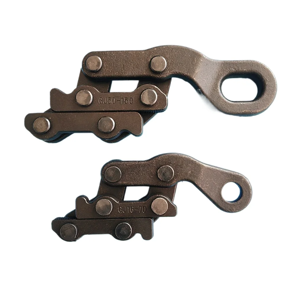 National Standard Steel Strand Chuck German Clamp Insulated Wire Chuck Railway Special Wire Clamp Multifunctional Clamping Clamp