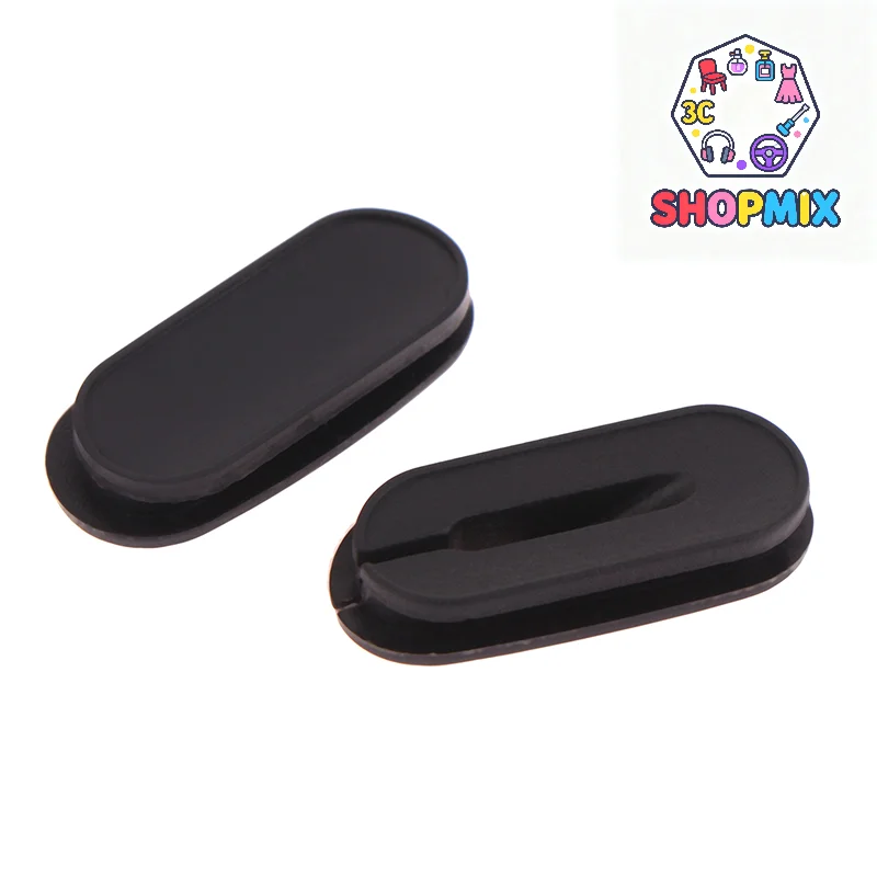 Bicycle Derailleur Plug Carbon Frame Brake Cable Stop Rubber Di2 Cable Plug Oval Hole Rubber Stopper