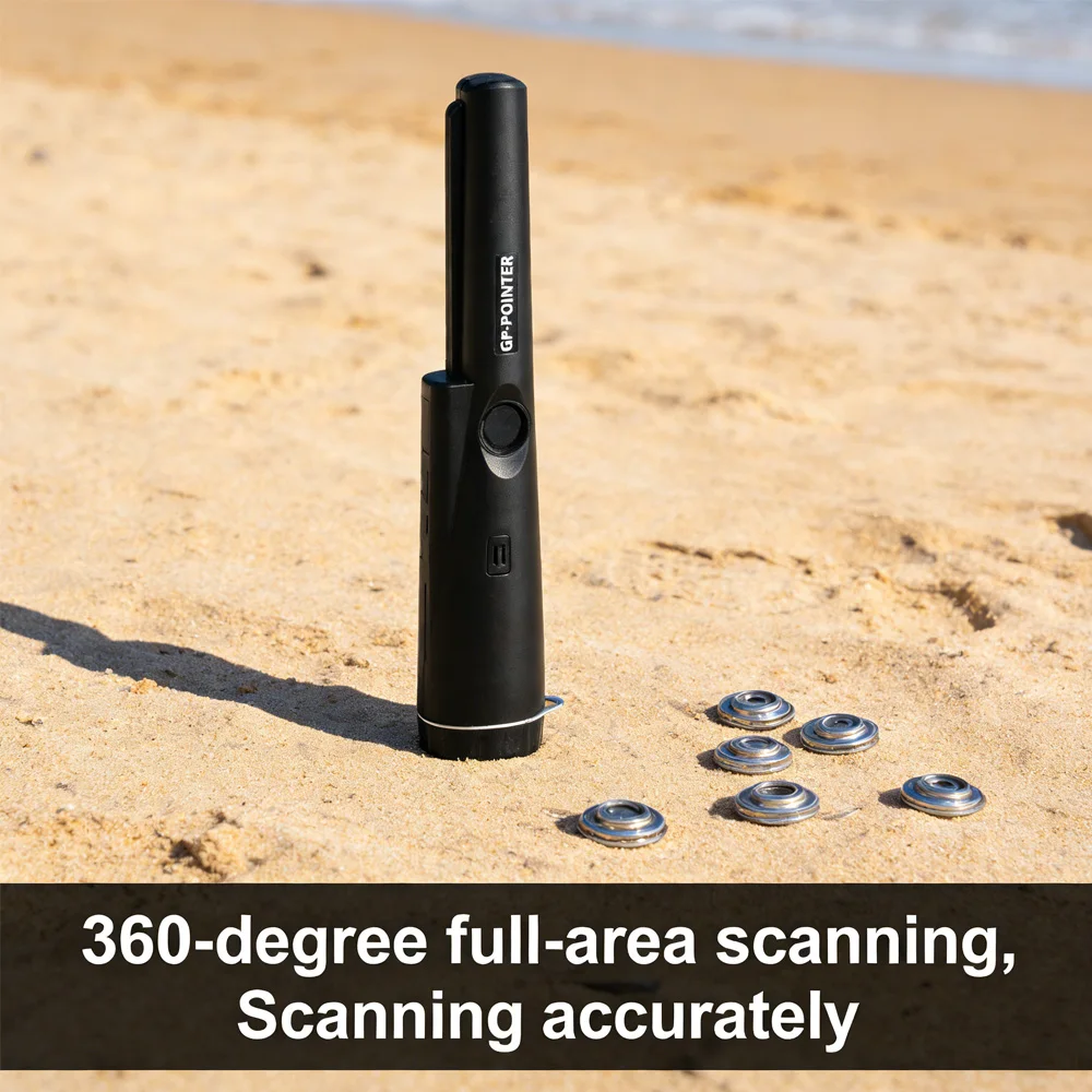Handheld Metal Detector Metal Pinpointing Rod Detector GP-pointer Waterproof IP66 Metal Gold Detector Tester For Coin Gold