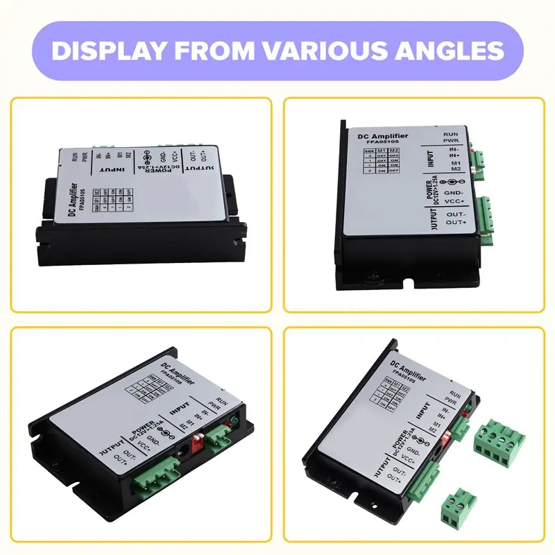 Y45A-FPA0510S DDS Function Signal Generator Power Amplifier Module DC Powered Integrated Circuit