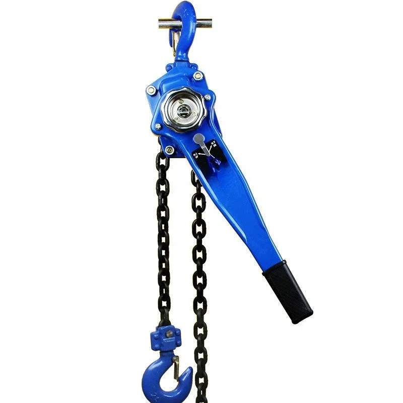 Hand hoist tensioner traction lifting hoist chain wrench hoist 1 ton 0.75t