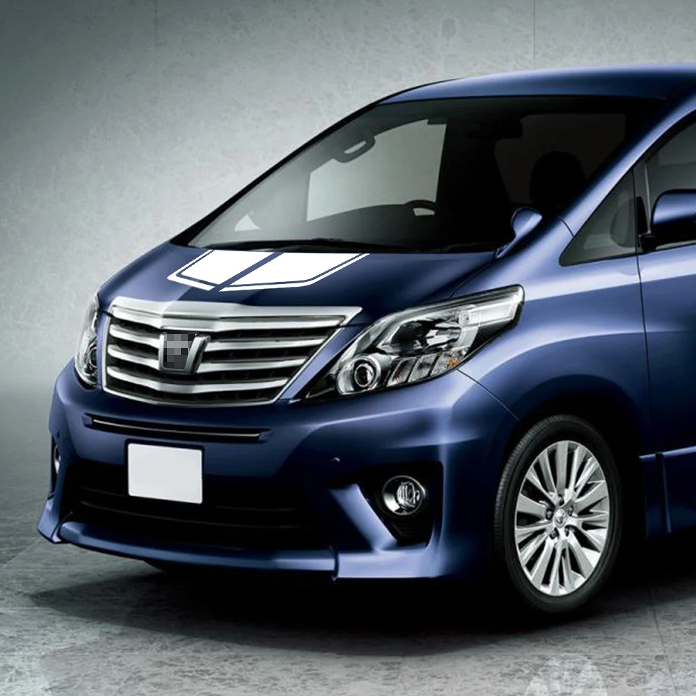 

Наклейки на капот автомобиля, фургон-кемпер, графический индивидуальный чехол для Toyota Alphard Vellfire MVP, виниловые декоративные наклейки, тюнинг, автоаксессуары