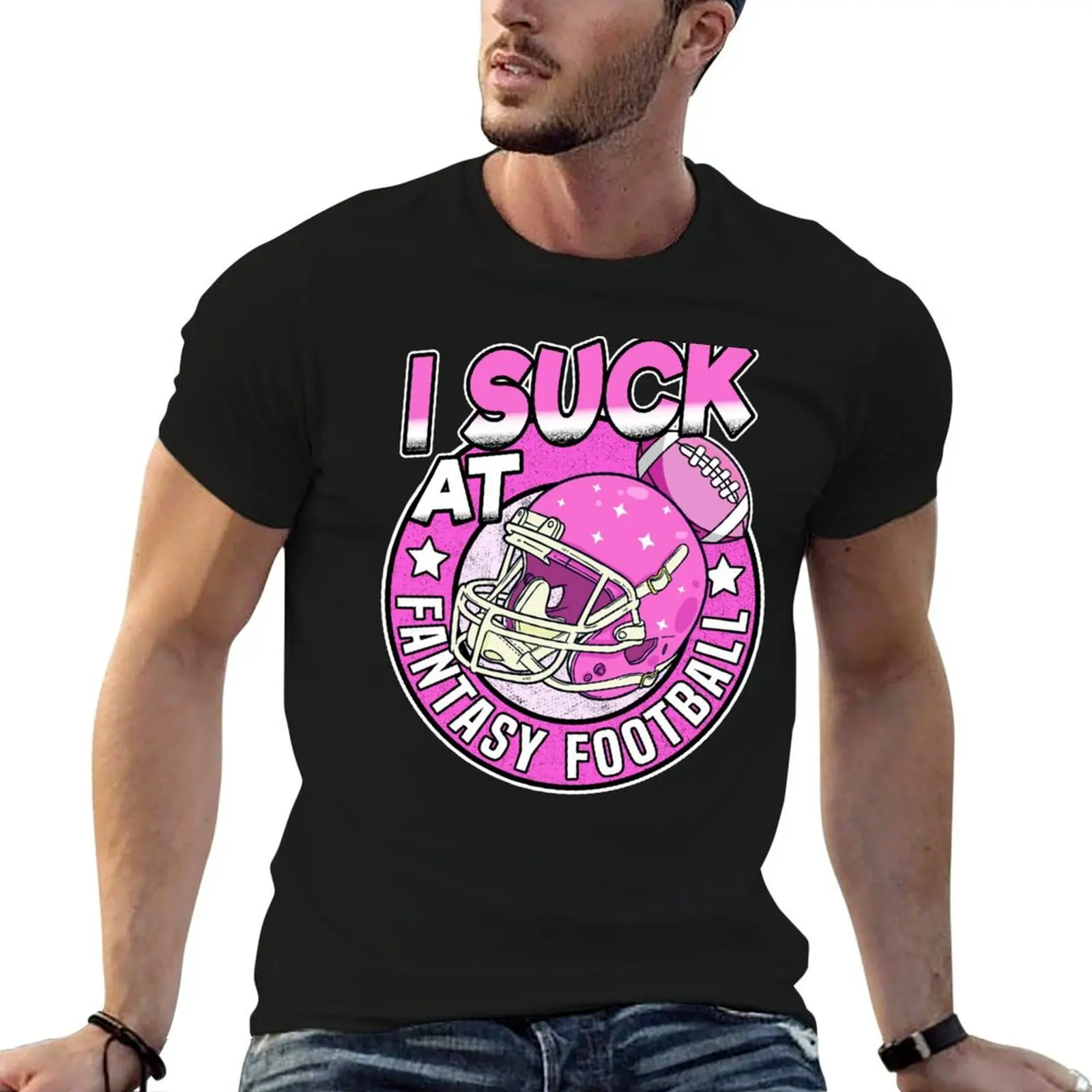 

I Suck At Fantasy Football Loser Outfit Funny Gift T-Shirt t shirt personalised t shirt man luxury t shirt custom print T-Shirt