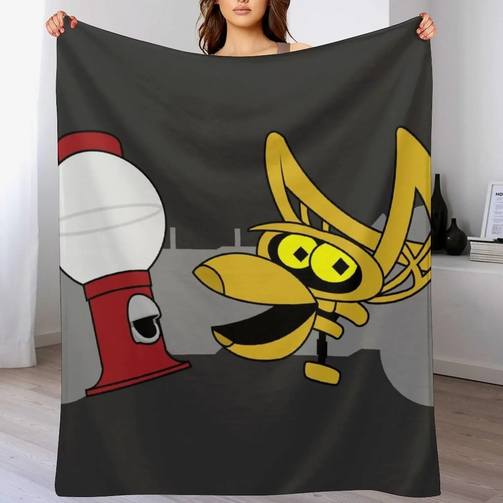 MST3K - The Bots Throw Blanket Sofa valentine gift ideas Furrys For Sofa Thin Blankets