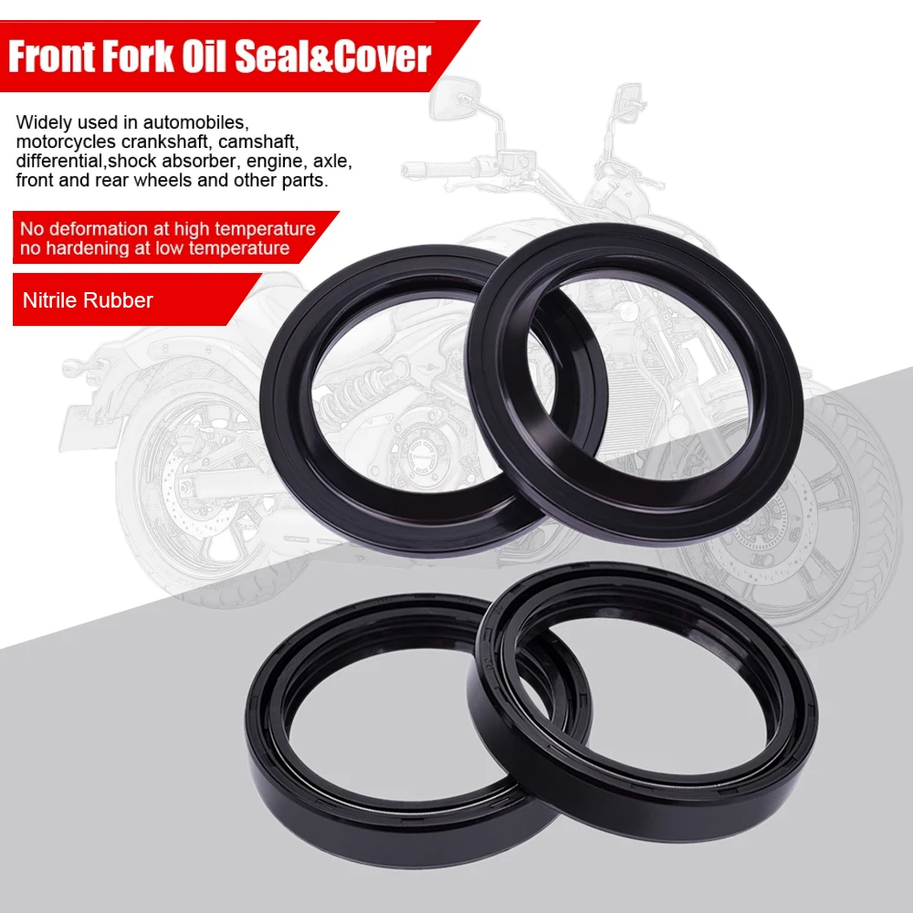 

Motorcycle Front Shock Fork Damper Oil Seal Dust Cover Lip For HONDA VTX 1800 C 2002-2016 VTX1800 VTX1800C GL1800 Valkyrie 1800