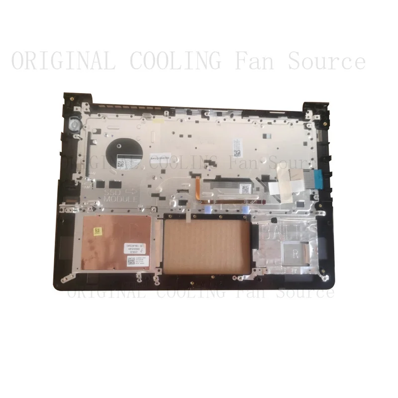 R+  For Dell 14-5468 V5468 C Shell with Backlit Keyboard Fingerprint  Hole 0D9GDC