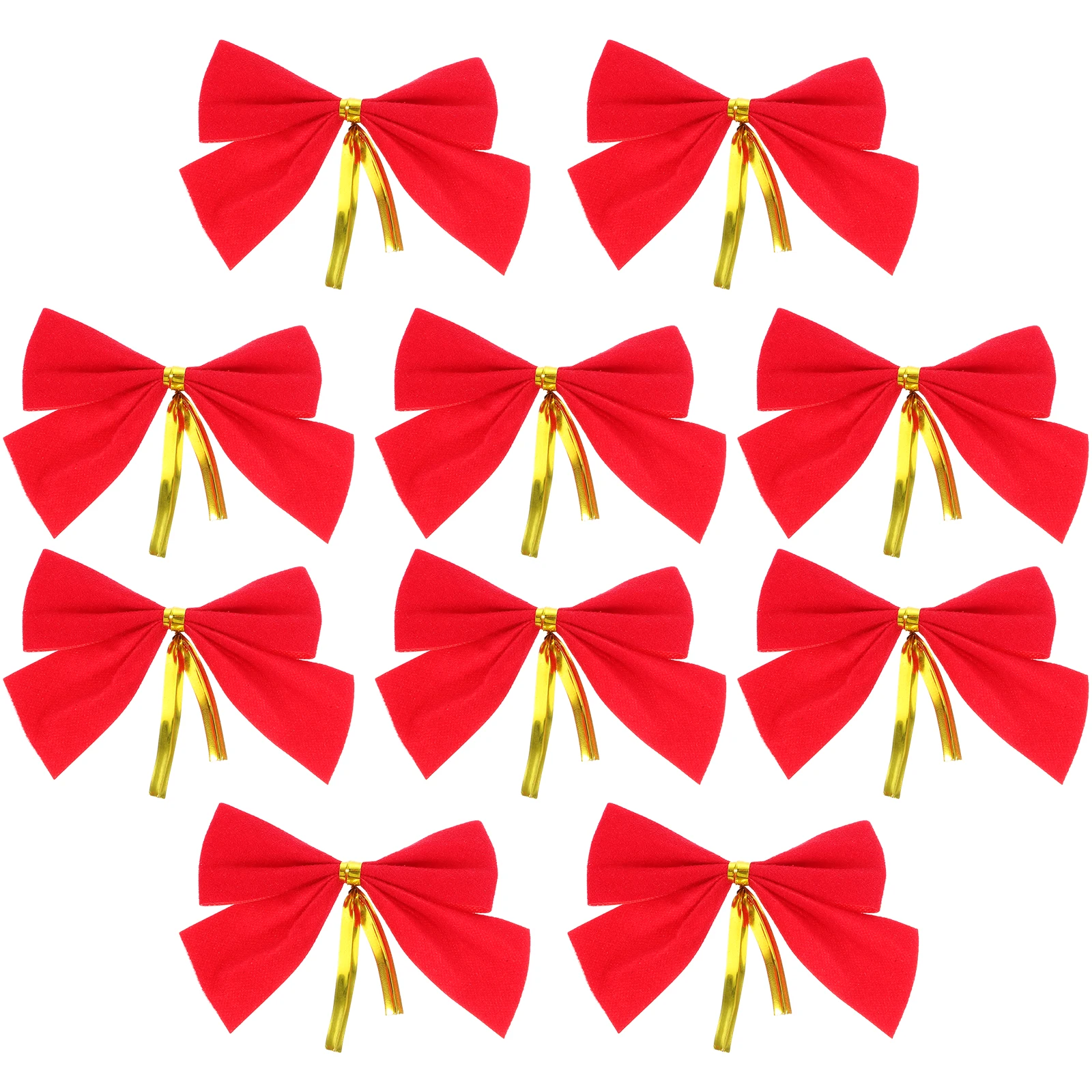 Kerststrik Reardrop Krans Grote Bogen voor Boomversieringen Striklint Rode Topper