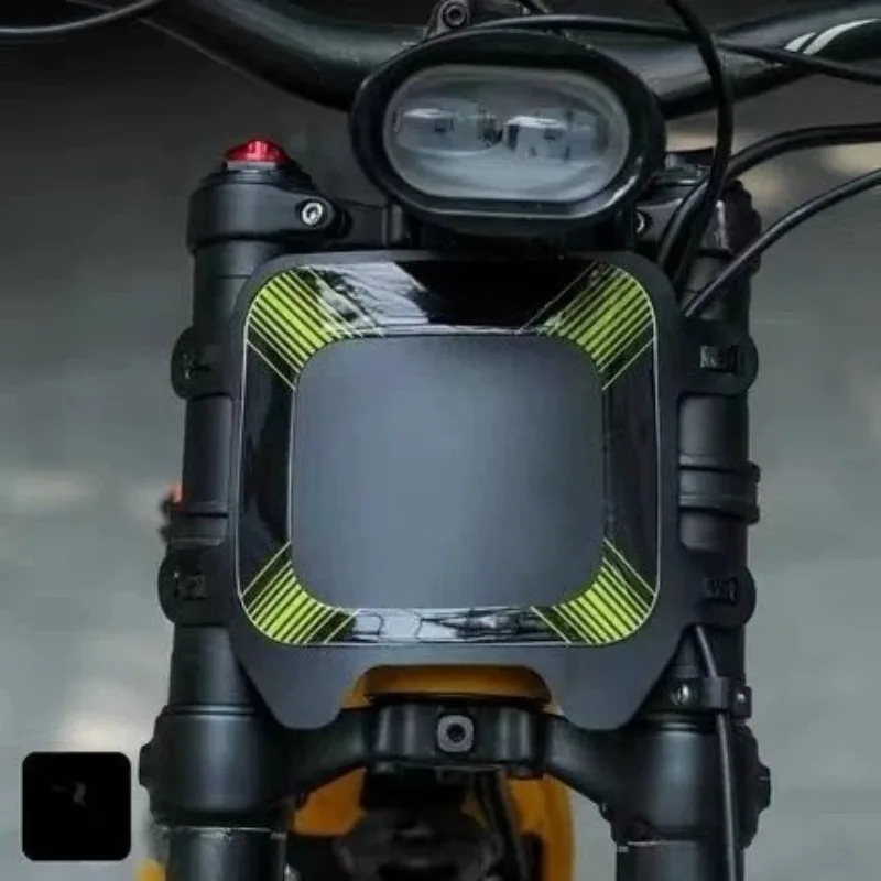 Suitable for Qiulong Light Bee X accessories, front number plate, number plate (no stickers)