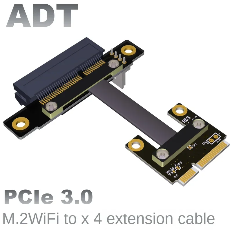 mPCIe WiFi Wireless Network Card Interface Extension Cable Conversion PCI-E x4R62 series goods 3cm-100cm