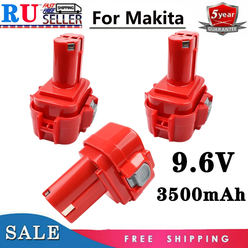 3500MAh สำหรับ Makita 9.6V ไขควงแบตเตอรี่เครื่องมือ Bateria PA09 9120 9122 9134ไขควงแบตเตอรี่