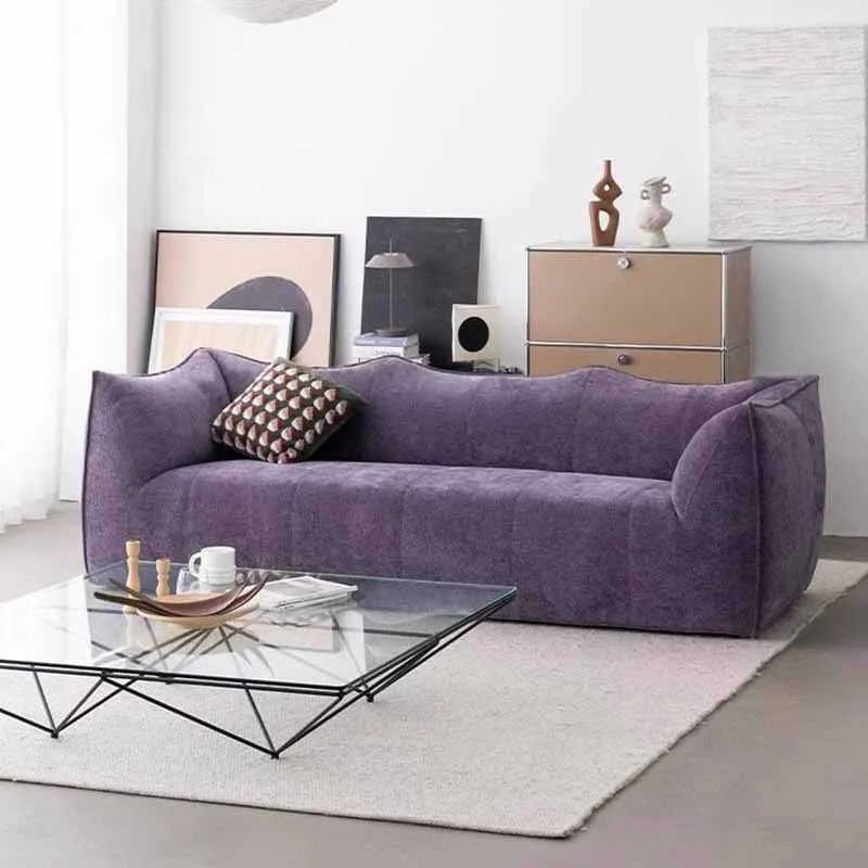 

Lounge Relaxing Living Room Sofas Unique Large European Luxury Floor Lazy Sofa Modern Nordic Wood Divani Da Soggiorno Furniture