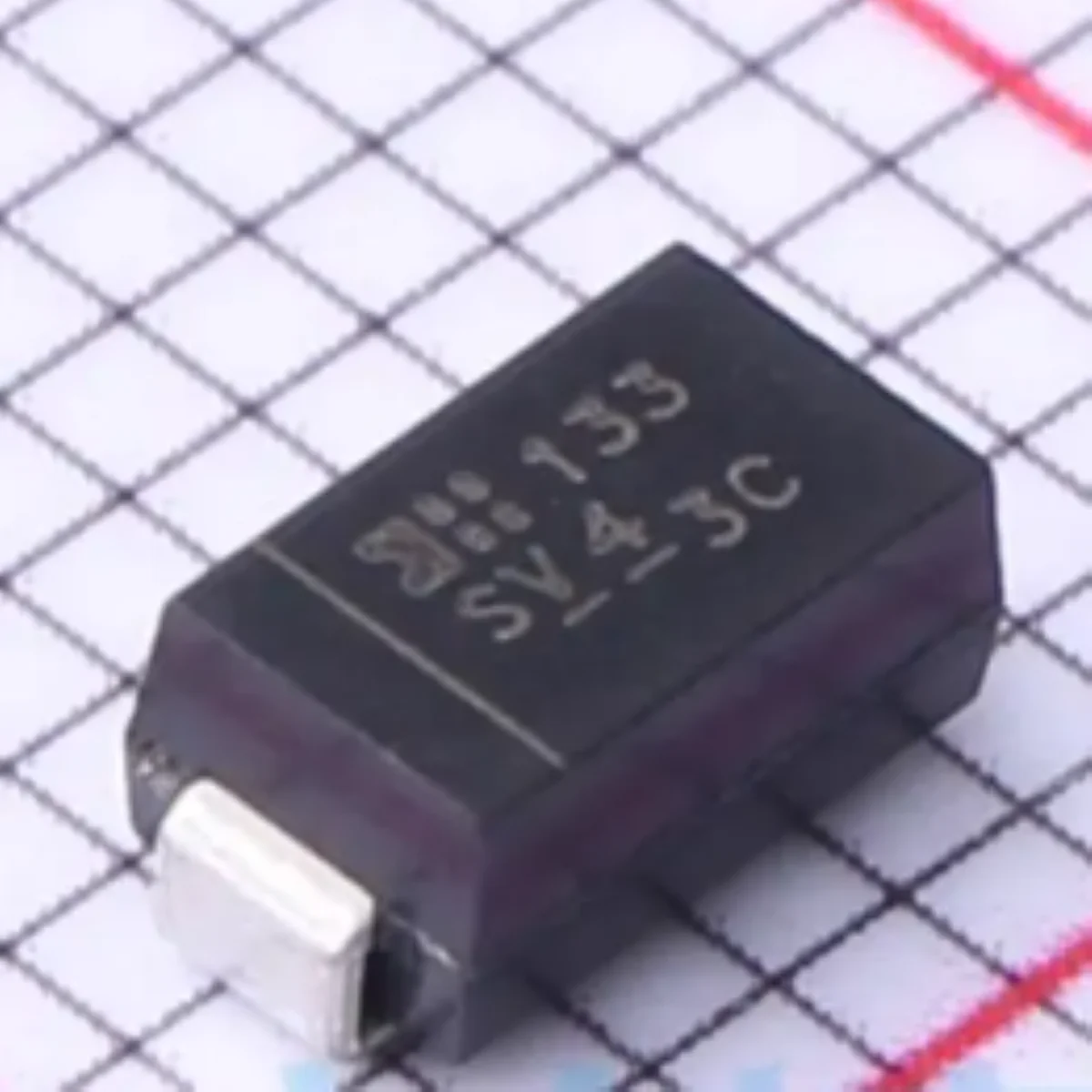 SMA-Kennzeichnung SV4 NEUER Original-Superbarrier-Gleichrichter (SBR) 480mV@3A 40V 400uA@40V 3A DO-214AC DIODE SBR 40V 3A SMA SBR3A40SAQ-13