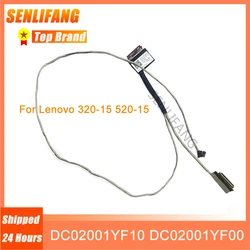 New LVDS CABLE For Lenovo 320-15 520-15 IAP IKB AST ABR ISK DG521 DC02001YF10 DC02001YF00 DC02001YF20