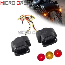 Motorcycle Rear LED 3 in 1 Turn Signal Light For Harley Nightster 975 2022 2023 RH975 Tail Brake Running Indicator Lamp E Mark