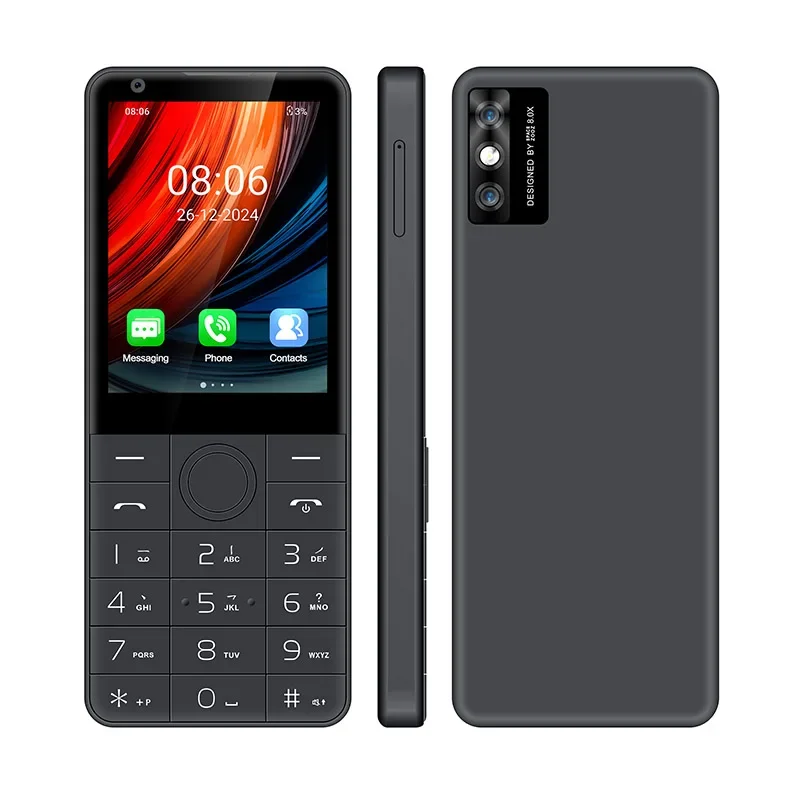 DOOV R77 Pro Touch Screen 4G Mobile Phone Google 2.8“ Screen 3GB+32GB Android13 5MP Whatsapp Multi Language Keyboard Cellphone