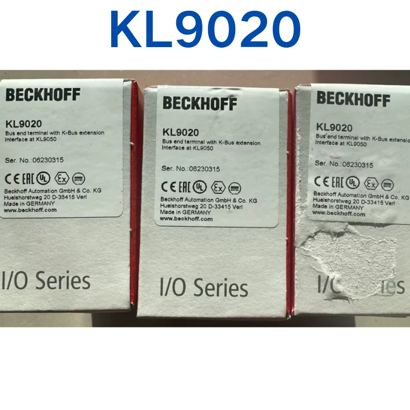 Quick delivery of the all-new KL9020 module