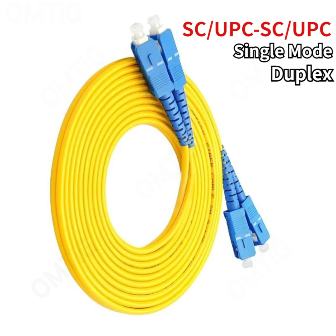 

FTTH Fiber Optic Single Mode Cable SC/UPC-SC/UPC 5M 10M 15M 20M 30M 50M Fiber Optic Patch Cord Duplex Patch Cord