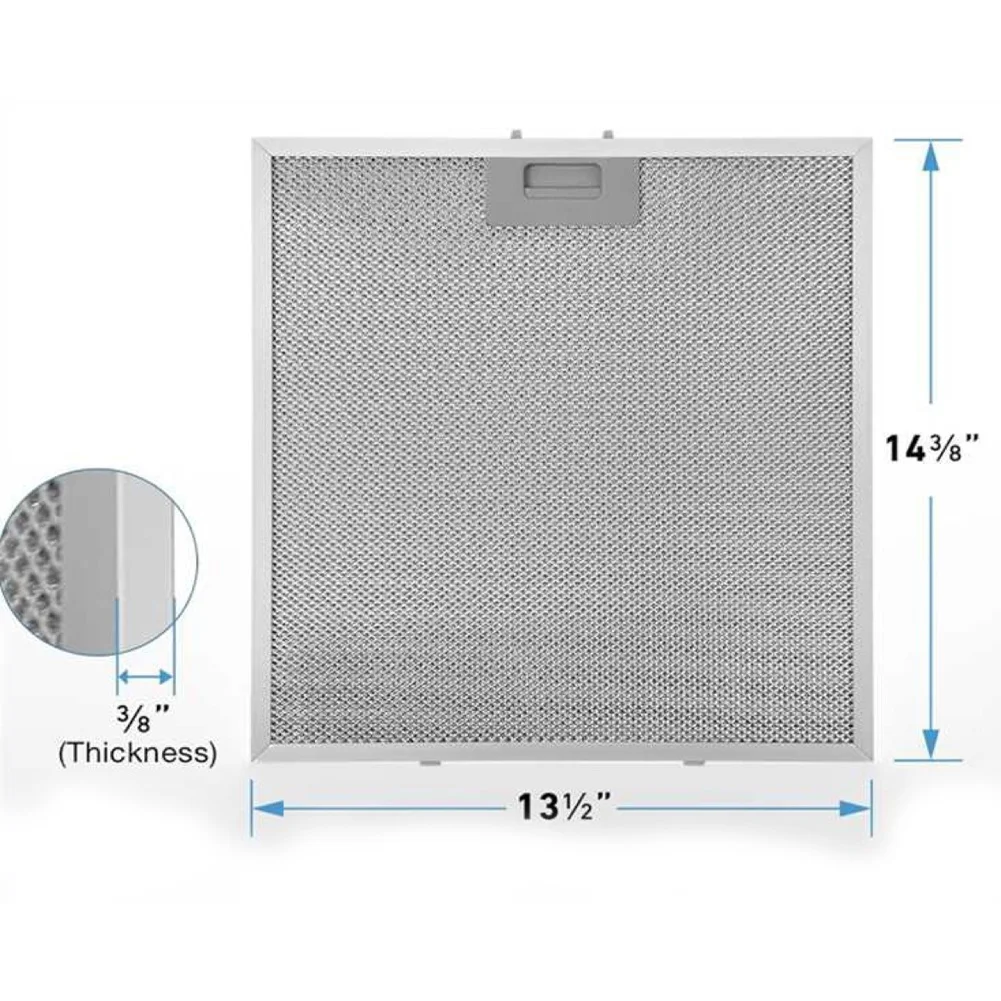 

Kitchen Hood Part Range Hood Filter For Kitchen Range Hood Mesh Filtration Grease Filtration Removable For Cleaning