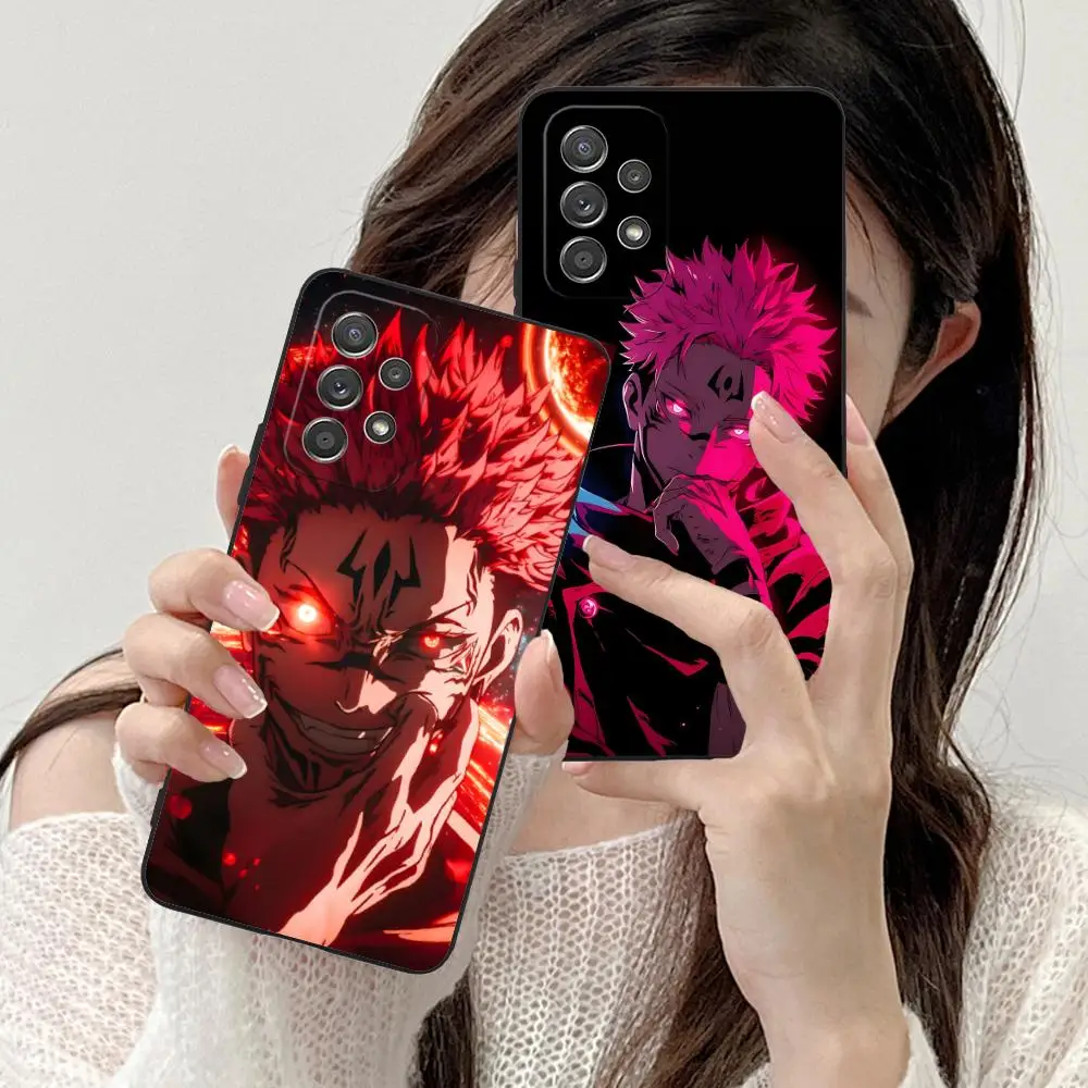 

Цветной чехол для мобильного телефона Jujutsu Kaisen для Samsung Galaxy A73 72 71 70 56 55 54 53 52 36 35 34 23 16 15 5G с цветной печатью