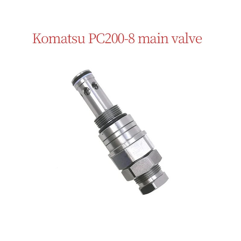 Excavator Accessories Construction Machinery Parts Suitable for Komatsu PC200-8 Main Valve (Length: 101mm, Thread: 20mm)