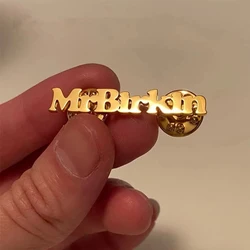 Broche de solapa con placa de identificación personalizada para hombres y mujeres, joyería con dijes de acero inoxidable, regalos de pareja de boda, moda