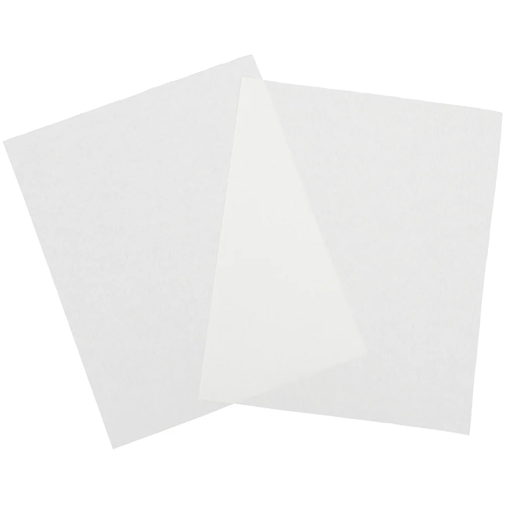 

100 Pcs Bird Cage Parrot Pee Mat Liners Non-woven Cloth White Urine Pads Convenient