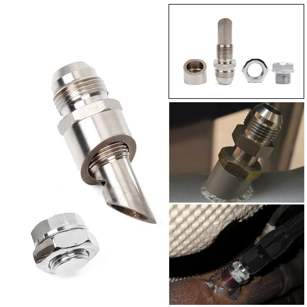 Stainless Steel E-VAC Scavenger Kit Exhaust Vacuum Kit Catch Can Vent With T304 SS E-VAC fitting M18x1.5