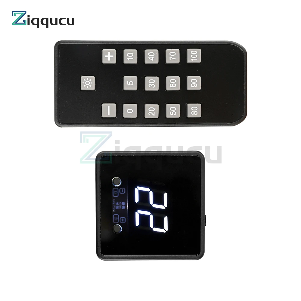 

4Pin Fan PWM Speed Controller Digital Display Remote Control DC 24V 12V 5V Controller Gonvernor for DIY PC Cooling