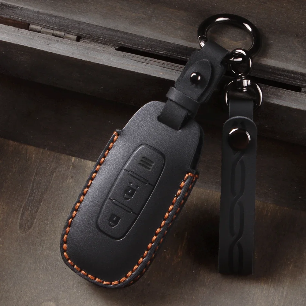 Кожаный чехол для ключей от машины, сумка для Nissan Versa Maxima Rogue Armada Sentra Qashqai X-Trail, 2/3/4/5 кнопок 2022 2023 2024 Кожаный чехол для ключей от машины, сумка для Nissan Versa Maxima Rogue Armada Sentra Qashqai X-Trail, 2/3/4/5 кнопок 2022 2023 2024