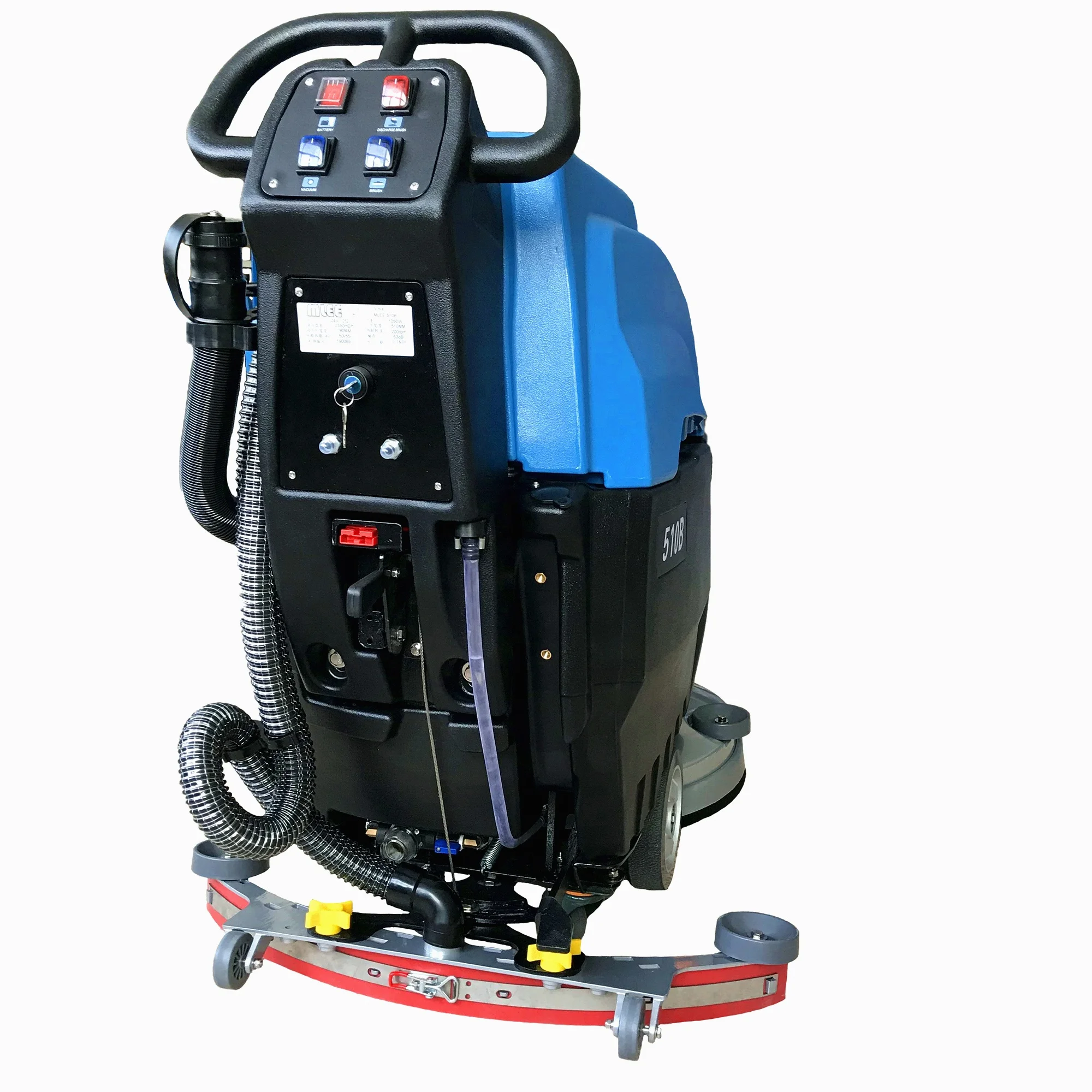 

New MLEE510B Electric Walk-Behind 24V 1050W Floor Tile Micro Cement Commercial Industrial Cleaning Machine